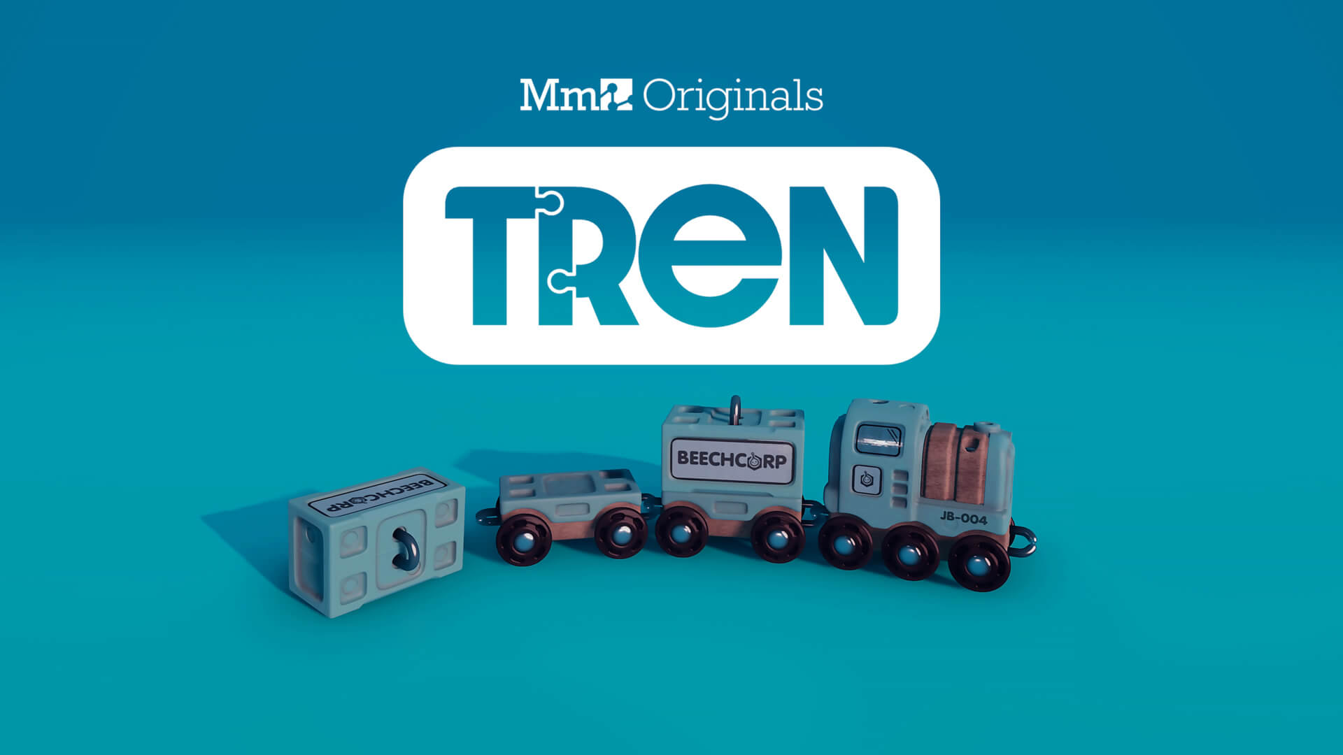 A teaser image for Tren, a new Made In Dreams project by Media Molecule designer John Beech