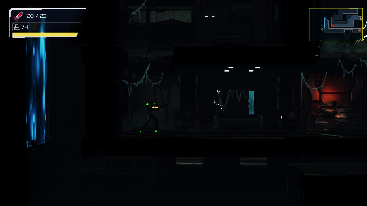 Metroid Dread - Samus in Darkness 