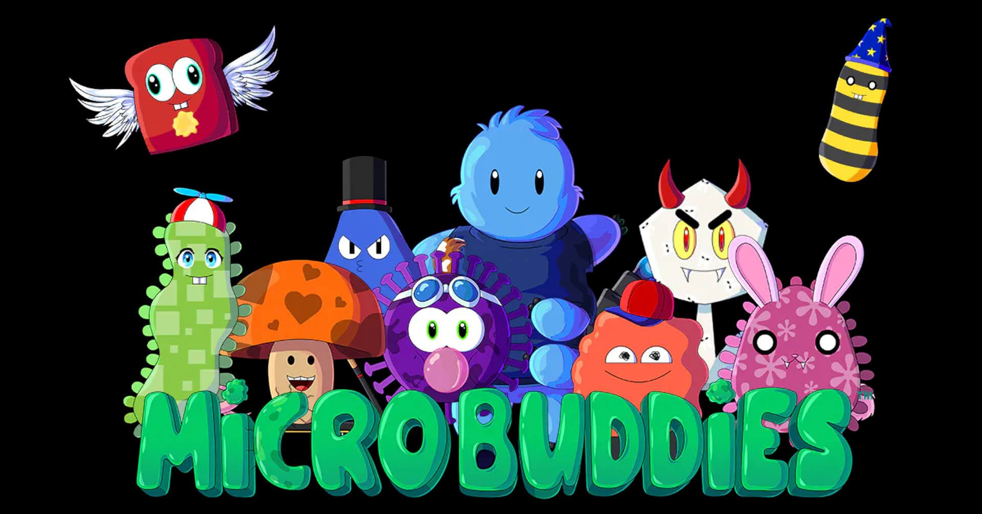 A set of creatures that make up the MicroBuddies NFT ecosystem, which will be integrated into a new Minecraft NFT game