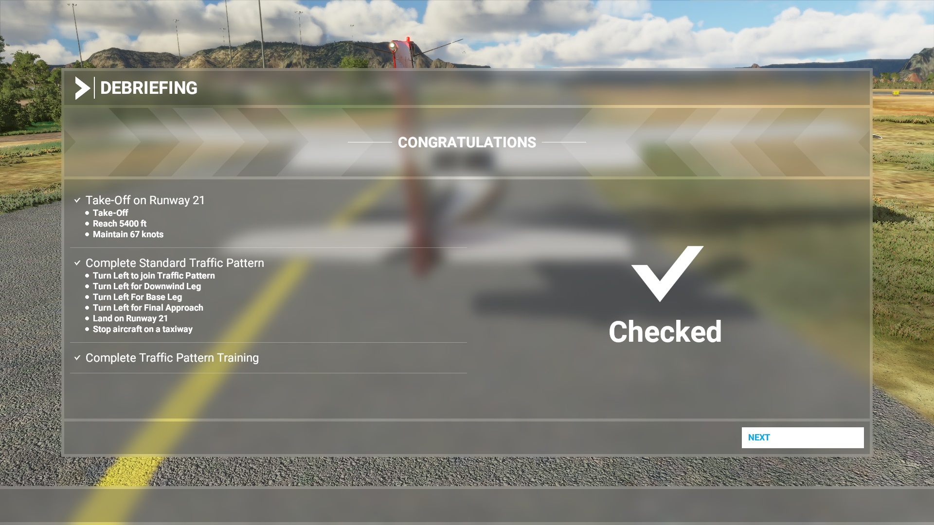 Microsoft Flight Simulator (2020) Training Mode