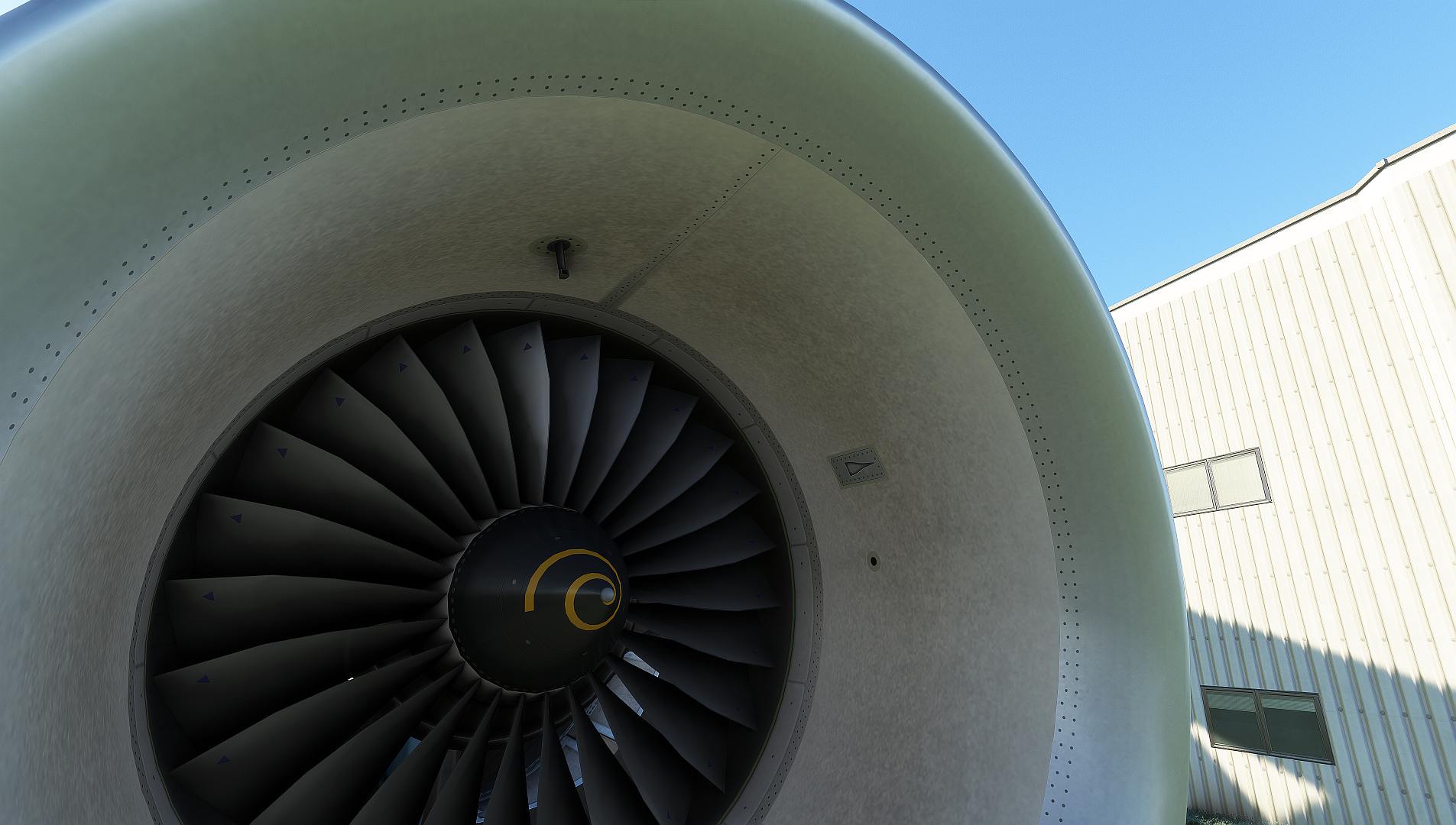 Engine of the Airbus A330 by Aerosoft for Microsoft Flight Simulator