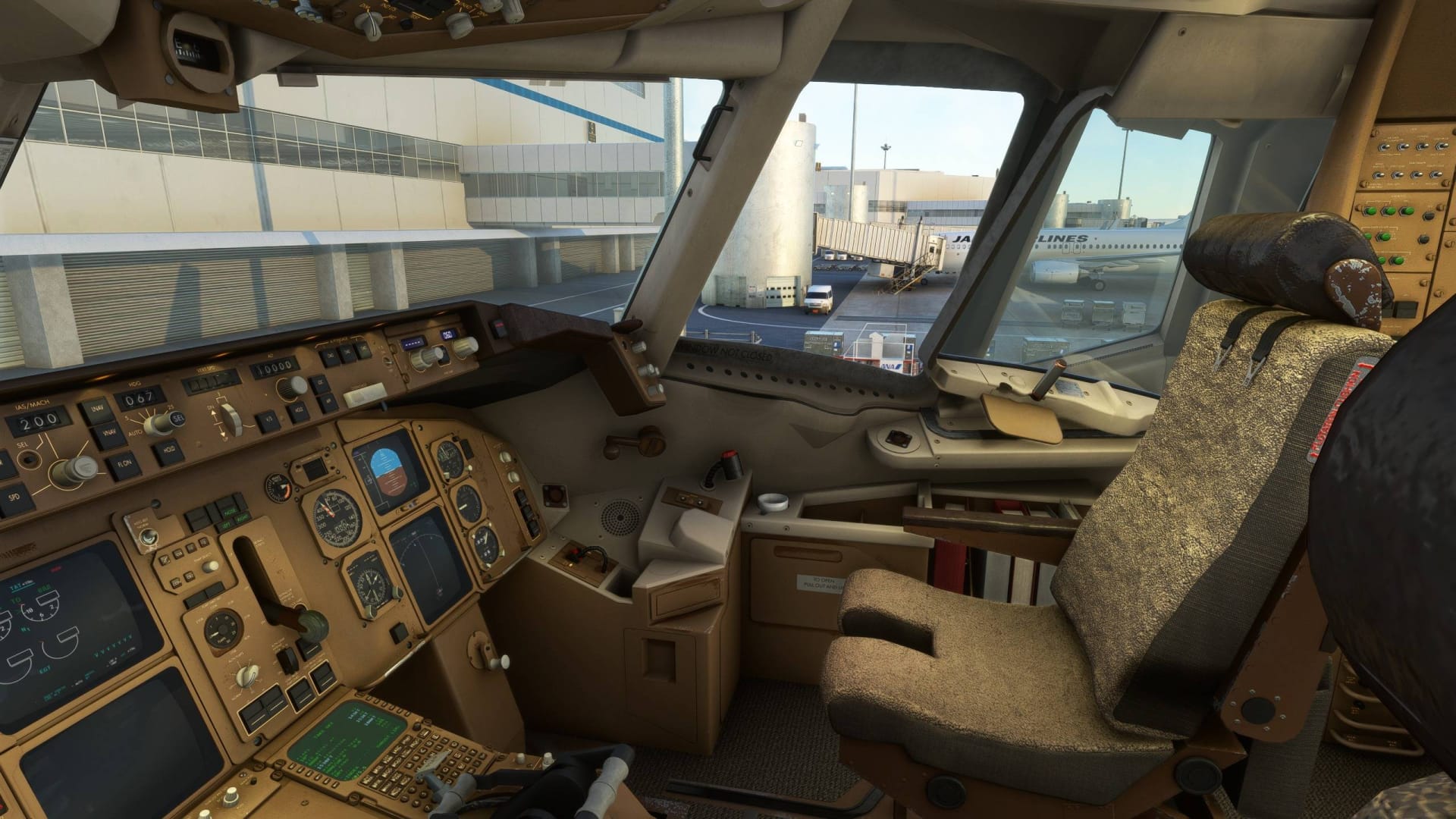 Microsoft Flight Simulator Boeing 767 RHD Flight Deck Animations