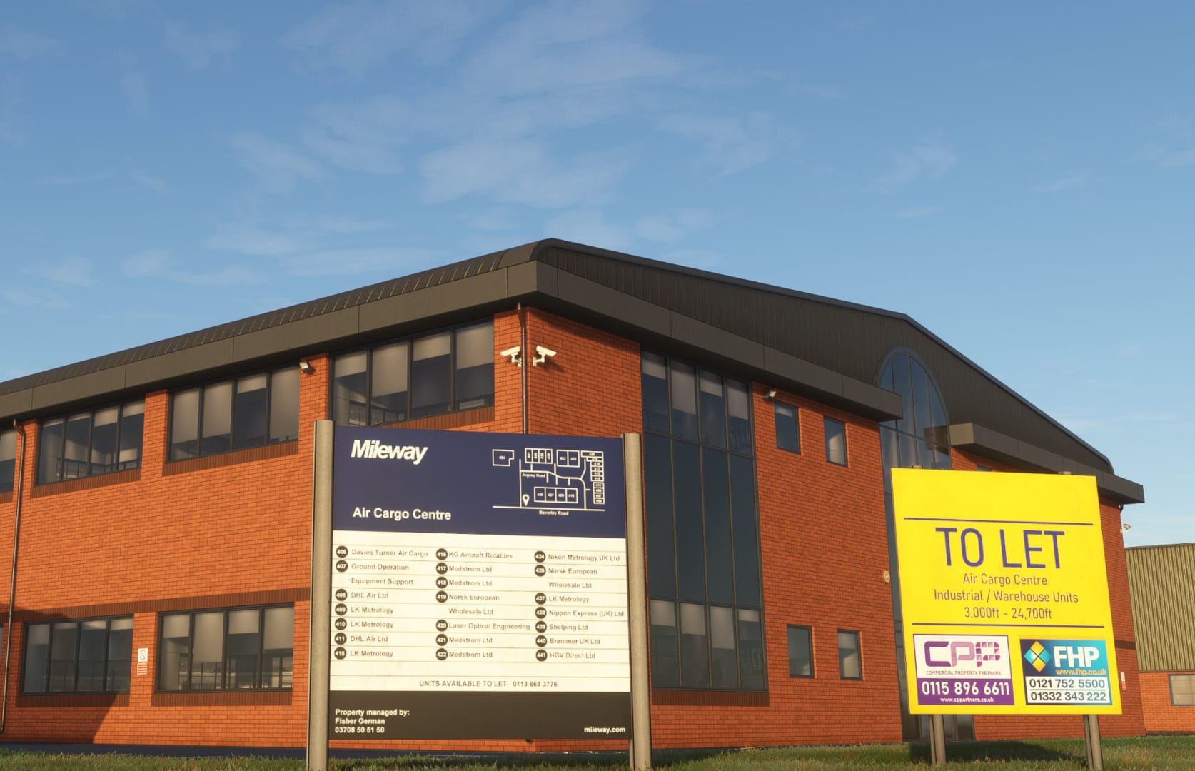 Microsoft Flight Simulator East Midlands Airport by Pyreegue