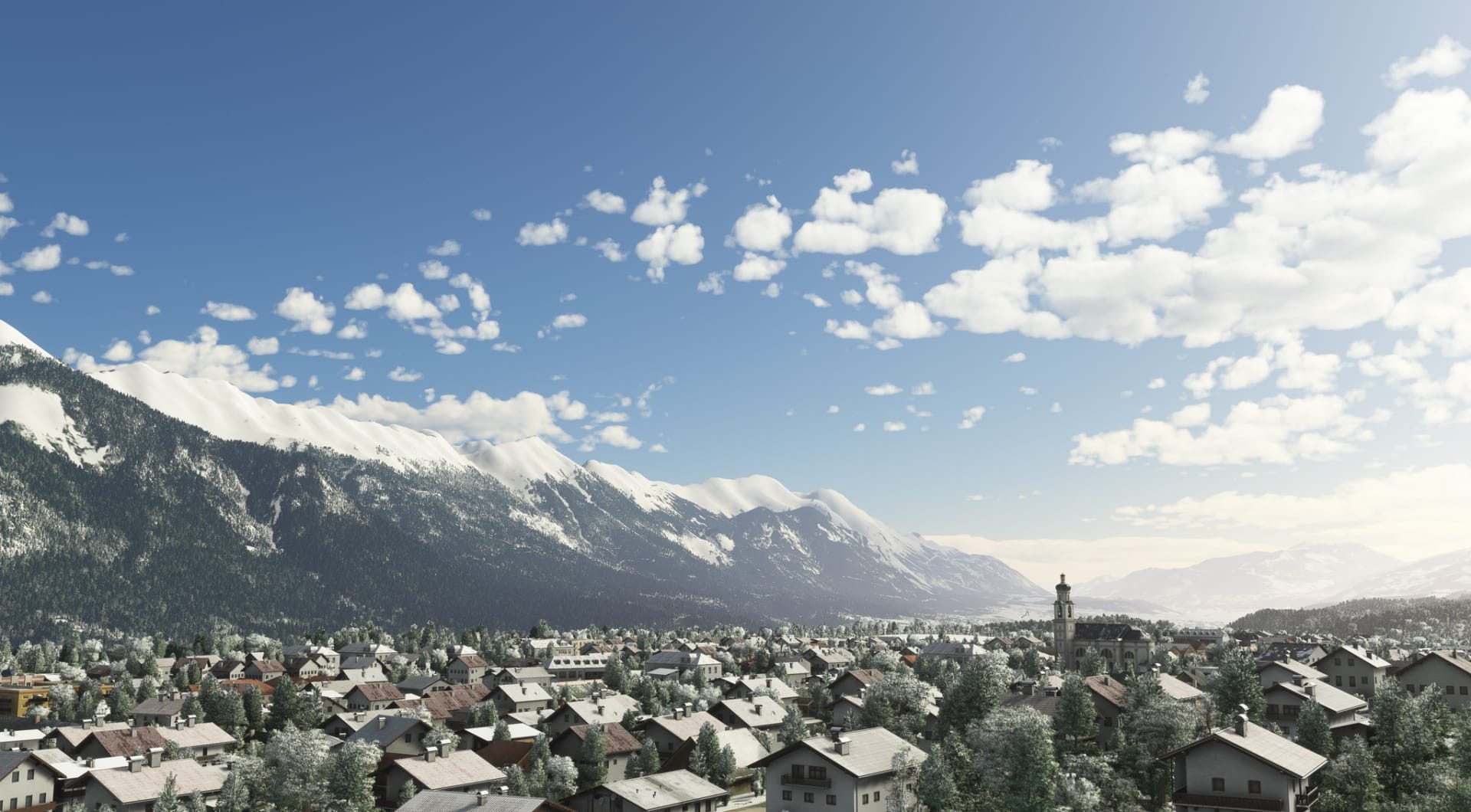 Microsoft Flight Simulator Innsbruck Houses