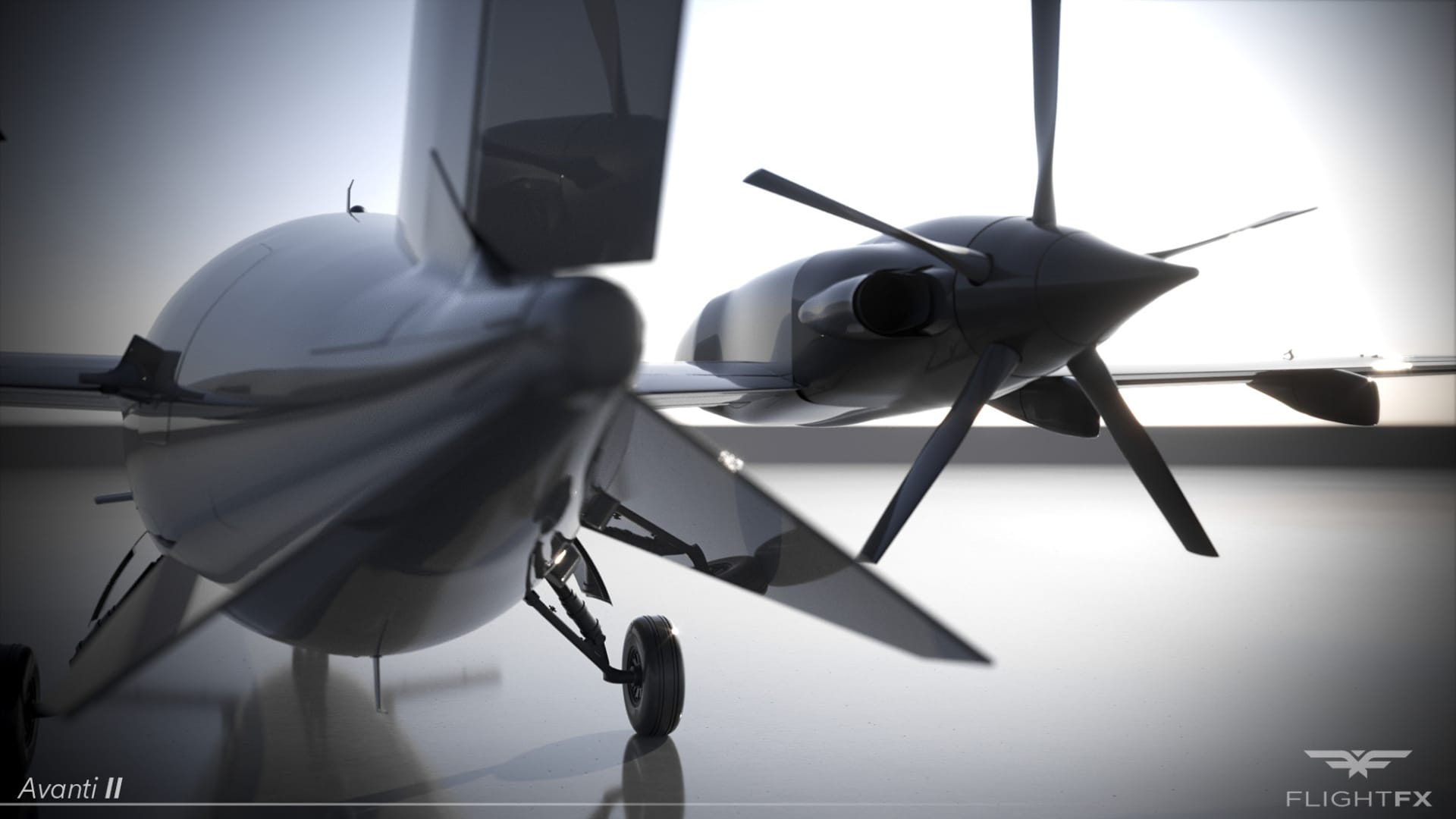 Microsoft Flight Simulator Piaggio Avanti