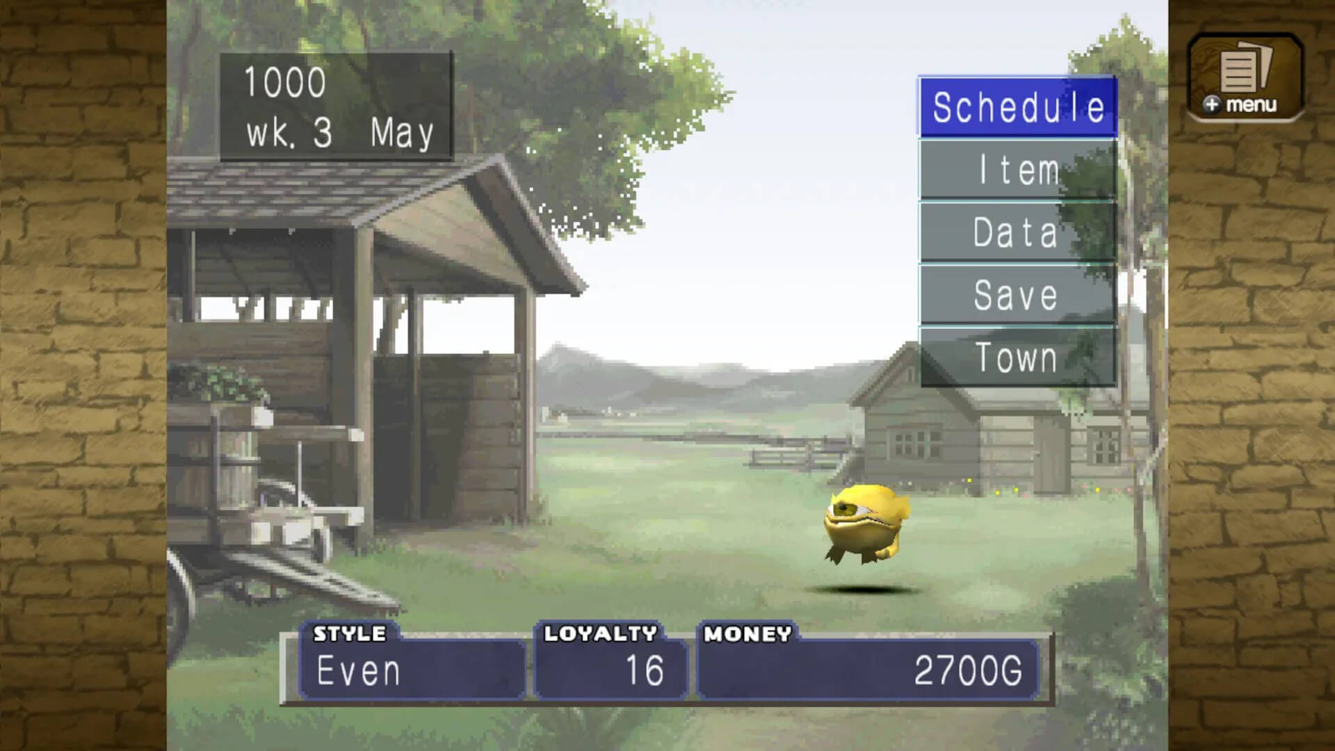 A shot of Monster Rancher 1 & 2 DX on Switch, which has inadvertently revealed the existence of a Detective Pikachu sequel