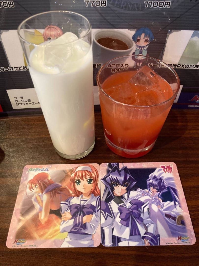 Muv-Luv cafe collaboration 