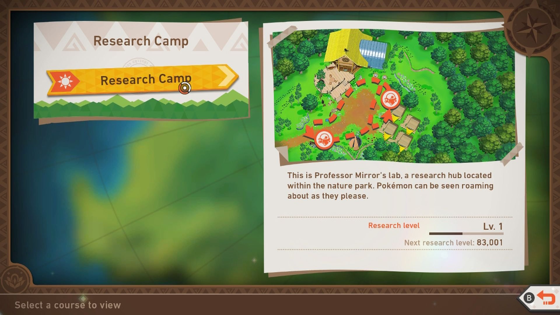 New Pokemon Snap Research Camp Star Photos Route