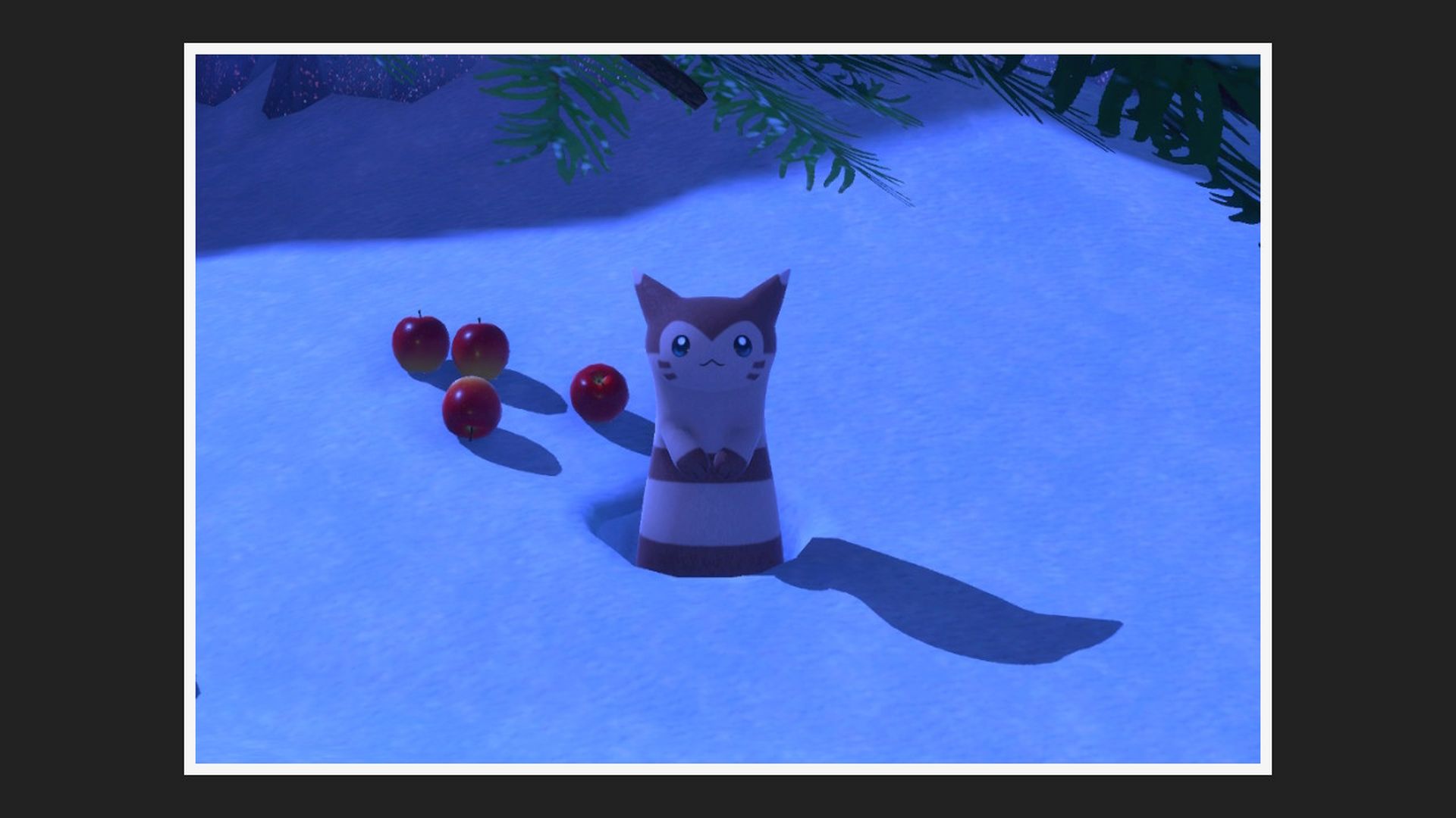 New Pokemon Snap Shivering Snowfields Star Photos Furret