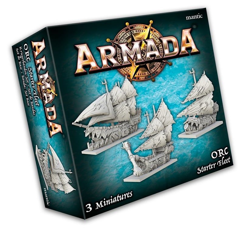 Armada Orc Starter Fleet.