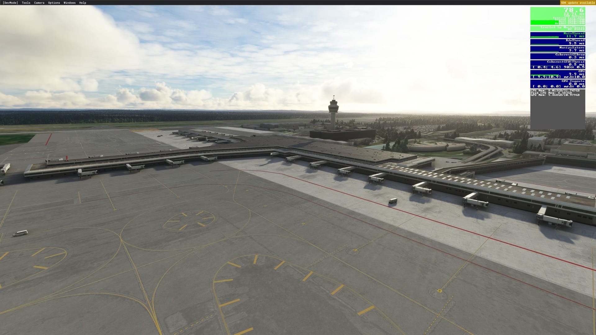 Oslo Airport for Microsoft Flight Simulator Default