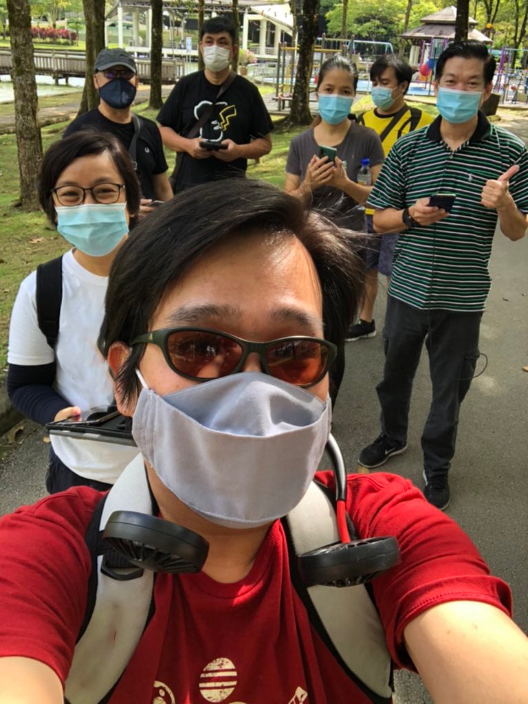 Playing Pokemon GO with masks