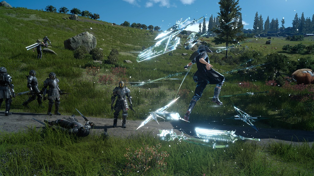 Final Fantasy XV, a game included in the Sony PS Plus Collection