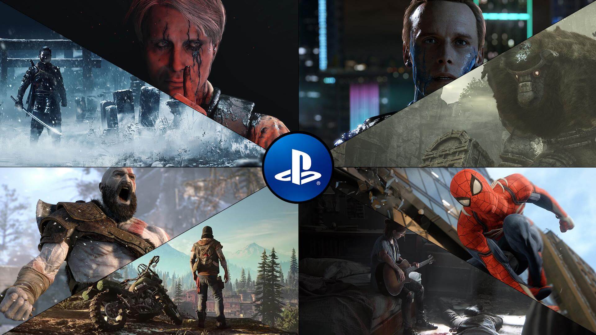 PS4 Games Collage