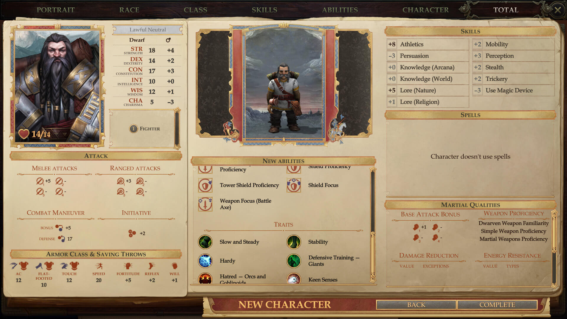 A Pathfinder: Kingmaker to Fighters |