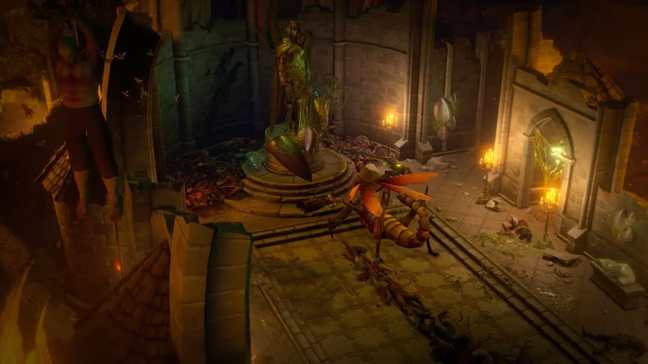 A bug creature in Pathfinder: Wrath of the Righteous Season Pass 2