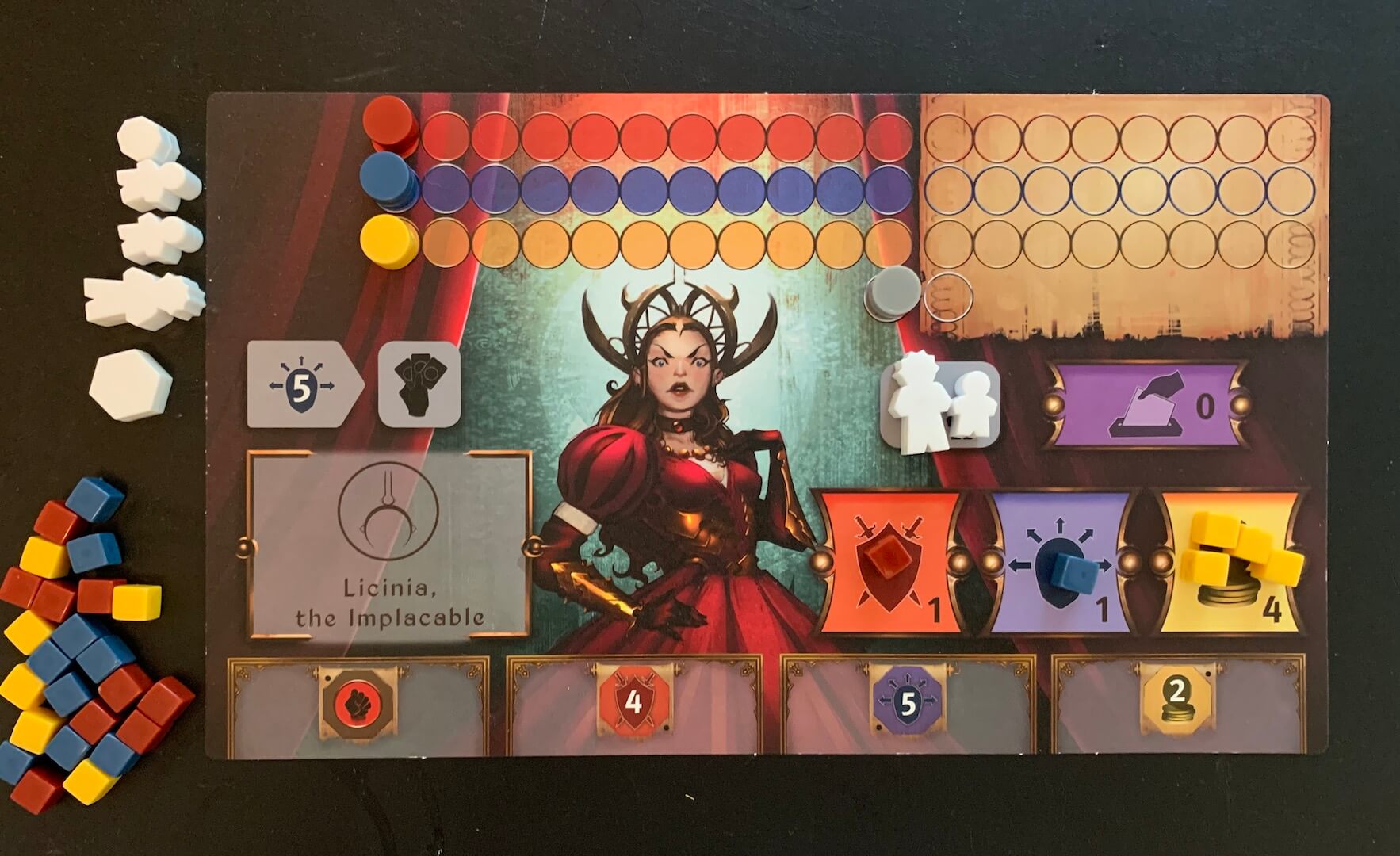 A character board for Pendulum