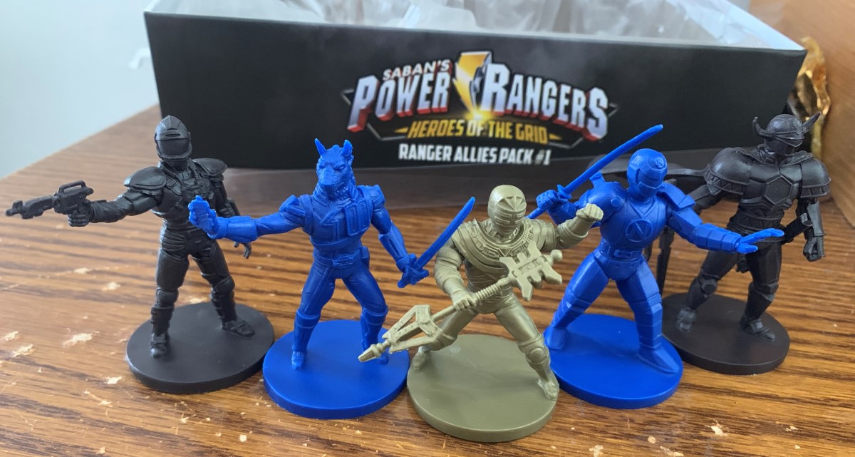 The figures for characters found in Ally Pack 1