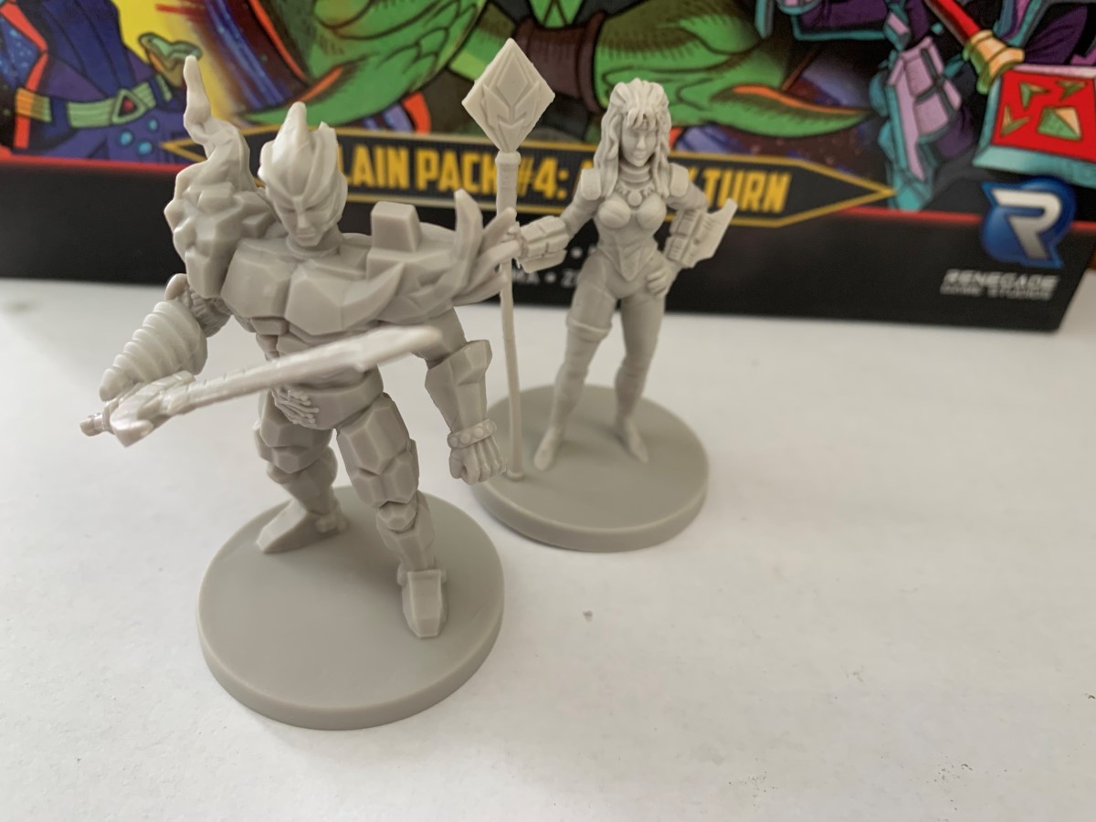 A look at Ecliptor and Astronema's miniatures from Villain Pack 4