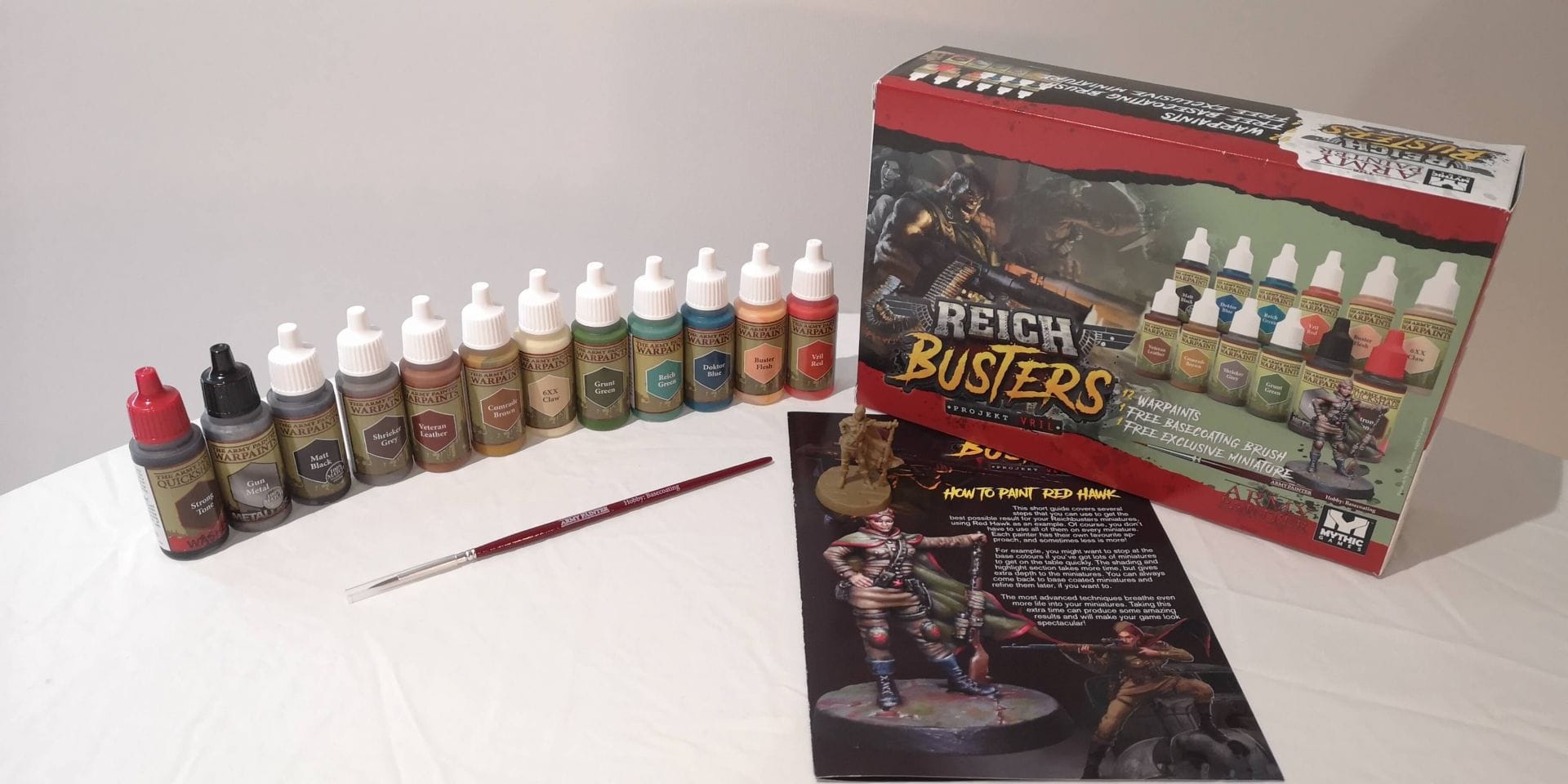 Reichbusters Army Painter Set