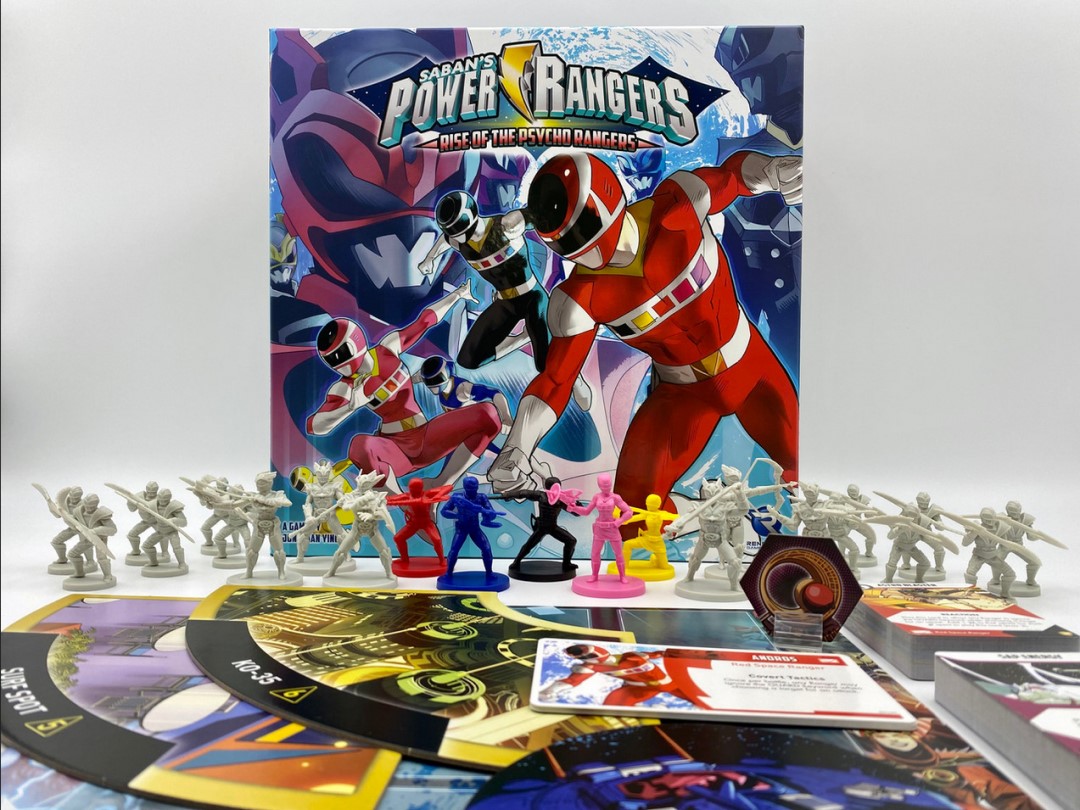 Power Rangers'ın Tanıtım Resmi Rise of the Psycho Rangers