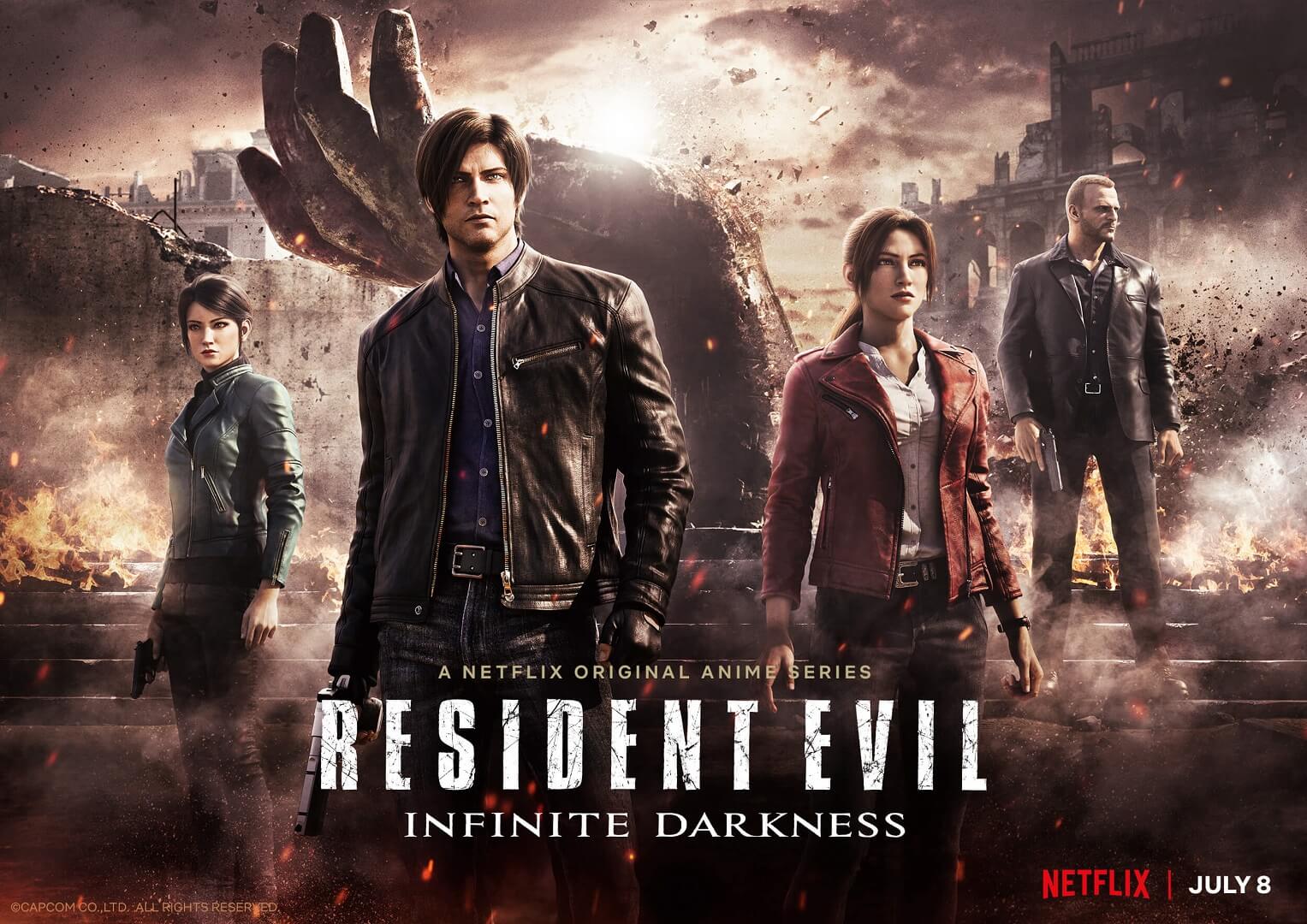 Resident Evil Promotional Art, Resident Evil Infinite Darkness