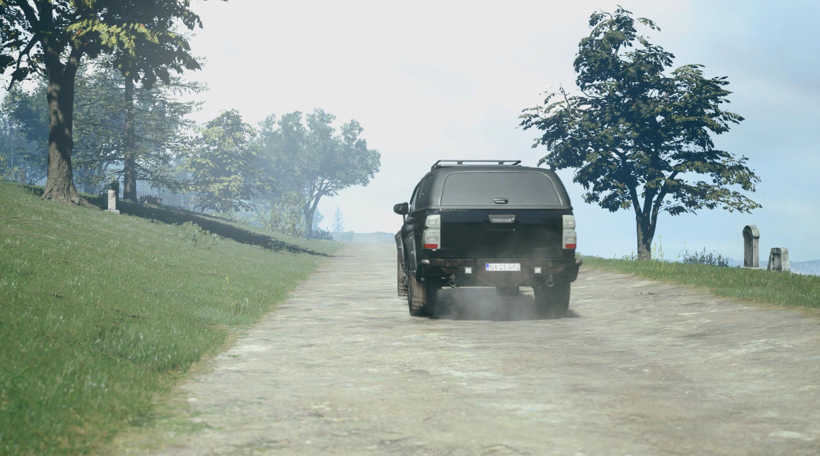 Black SUV in Resident Evil Village 