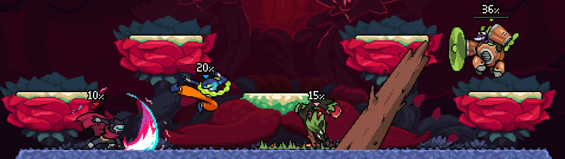 Rivals of Aether Rollback Netcode Open Beta slice