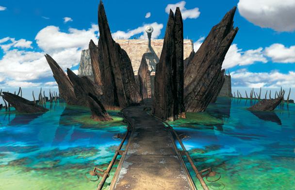 Riven remake screenshot shows off the original 1997 graphics of Riven.