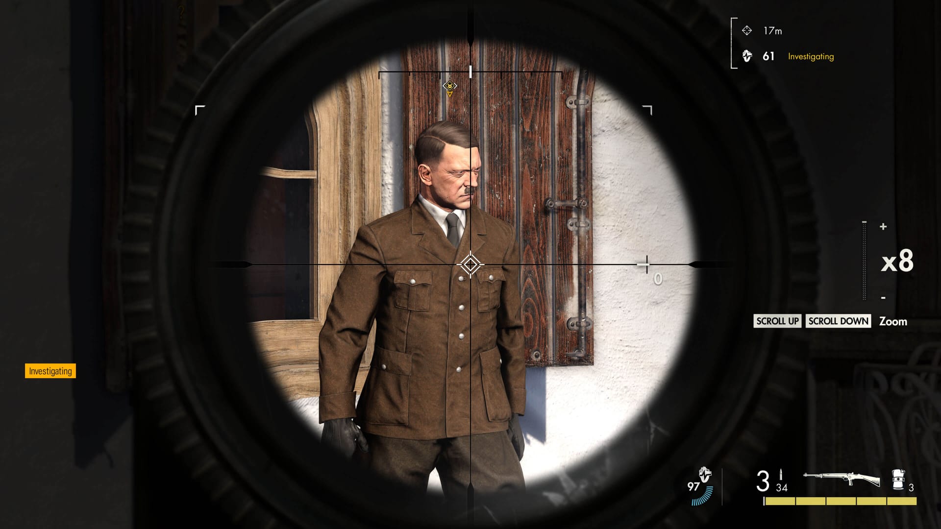 Sniper Elite 5 review Hitler
