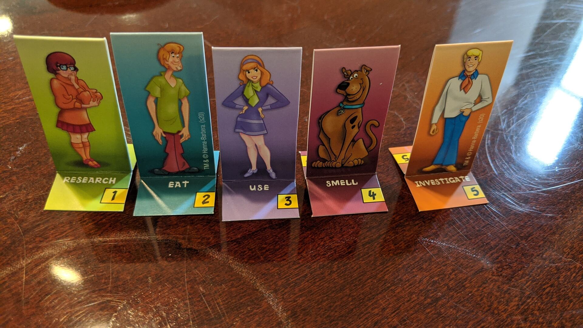 Scooby-Doo Escape From The Haunted Mansion Character Tokens