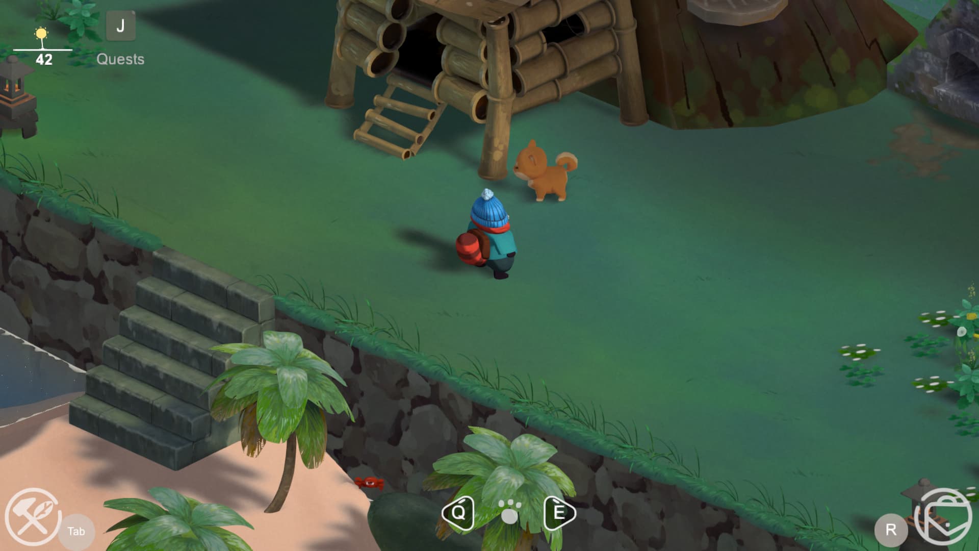 The Trapped Dog, Aka Islands Guide