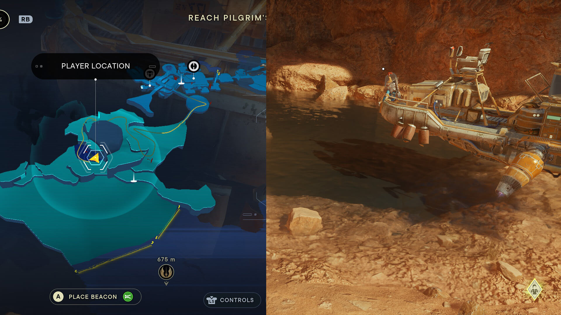 Image of where you can find the Snakesfish on the map and next to Scoova