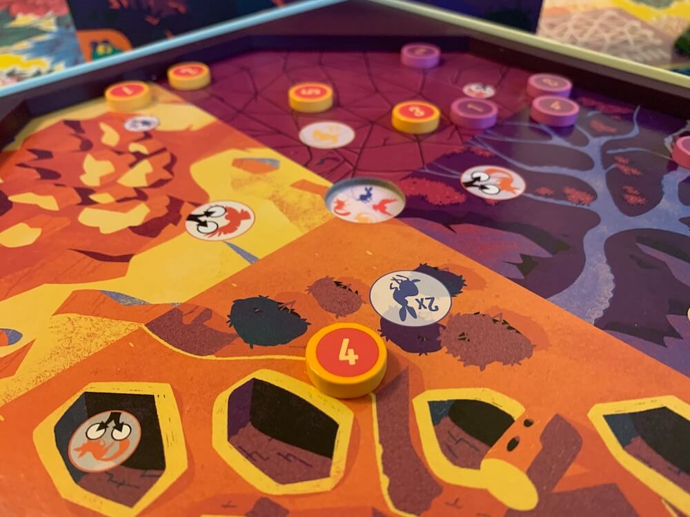 Sonora Flick & Write Board Game Pandasaurus Games PAN 201908 Family Board Roll 