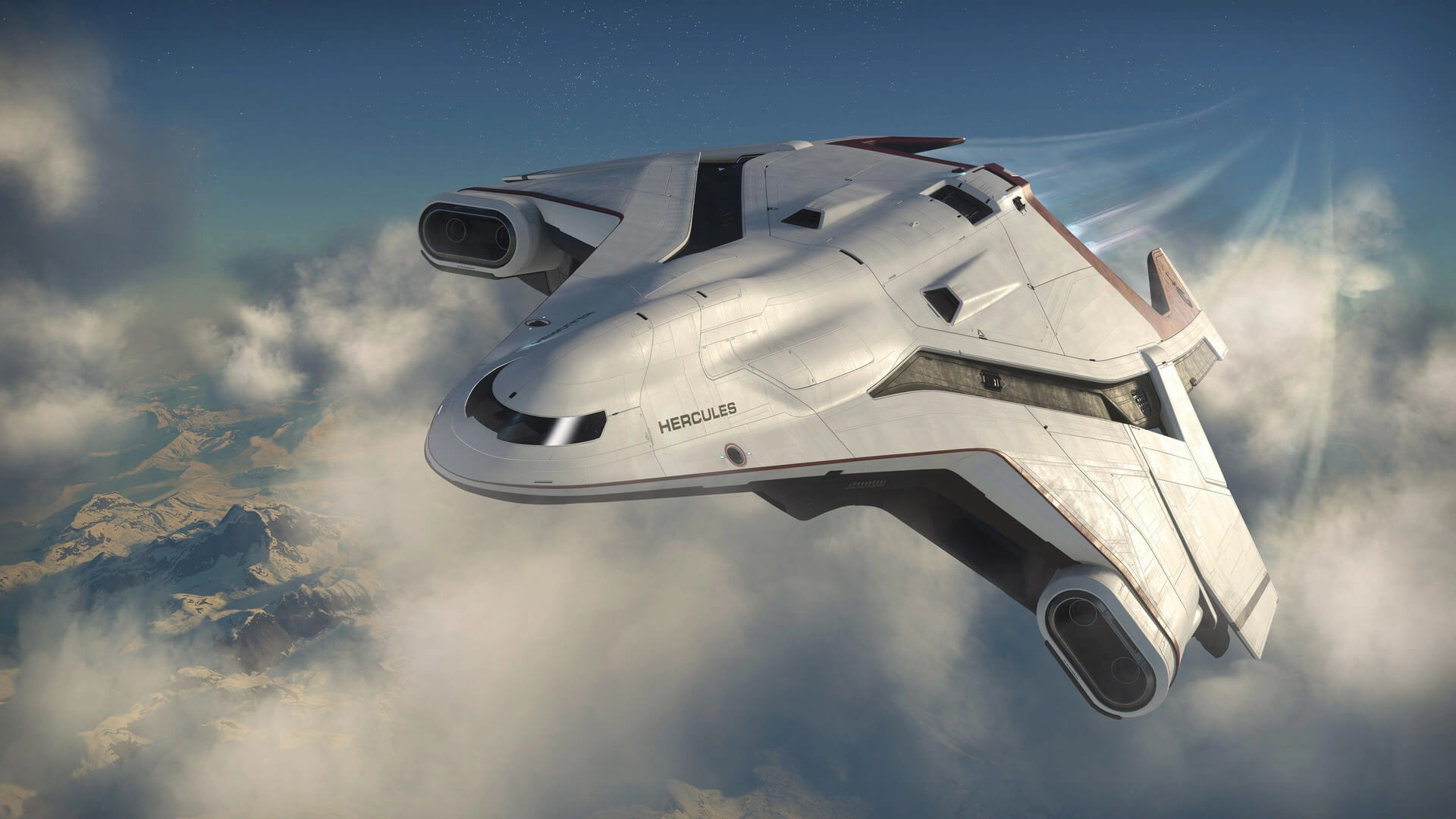 The Hercules ship from Star Citizen.