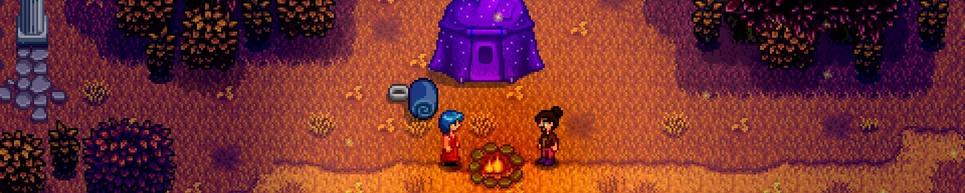 Stardew Valley Multiplayer Guide camping