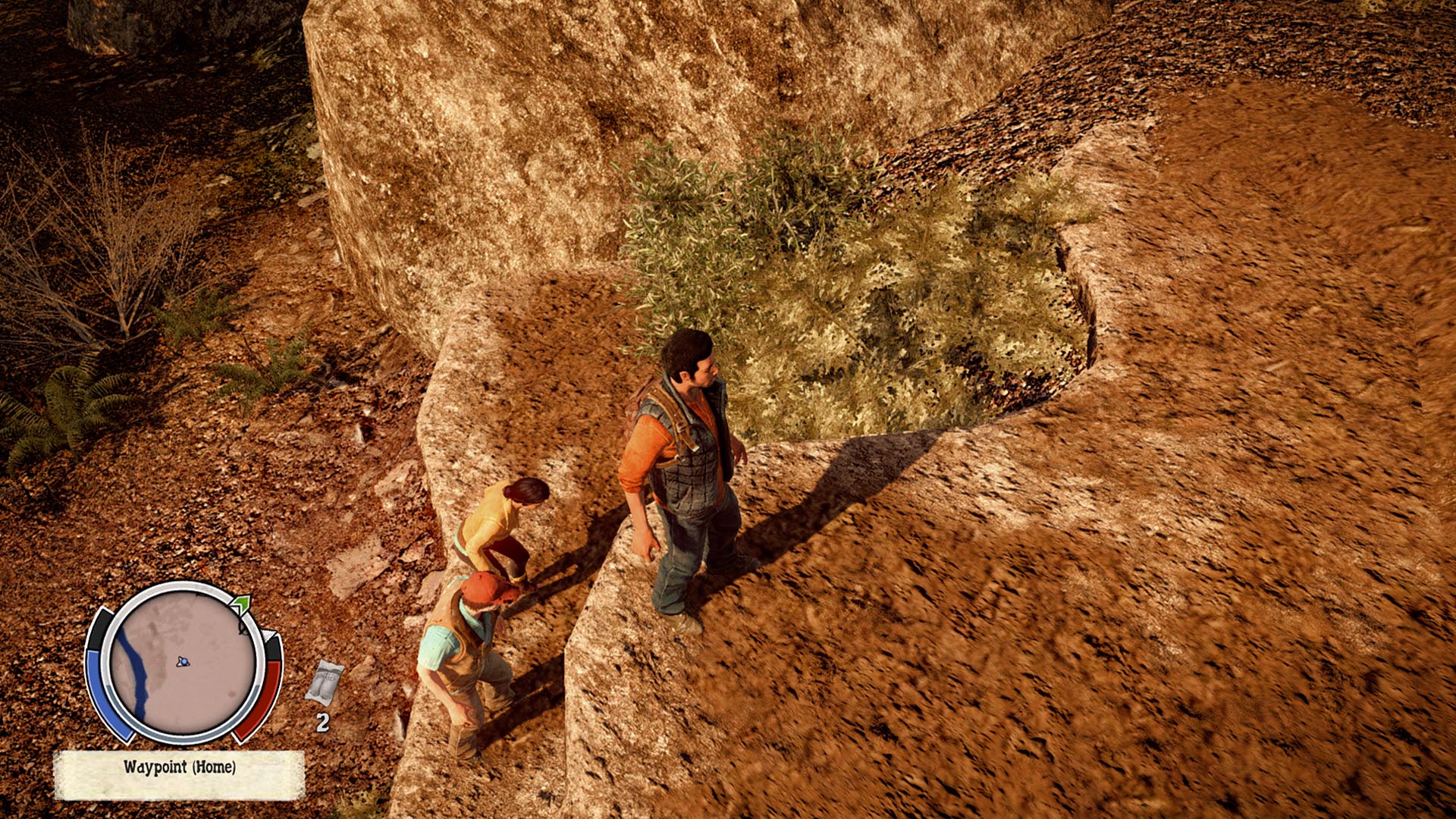 State of Decay Climbing a Cliff Screenshot