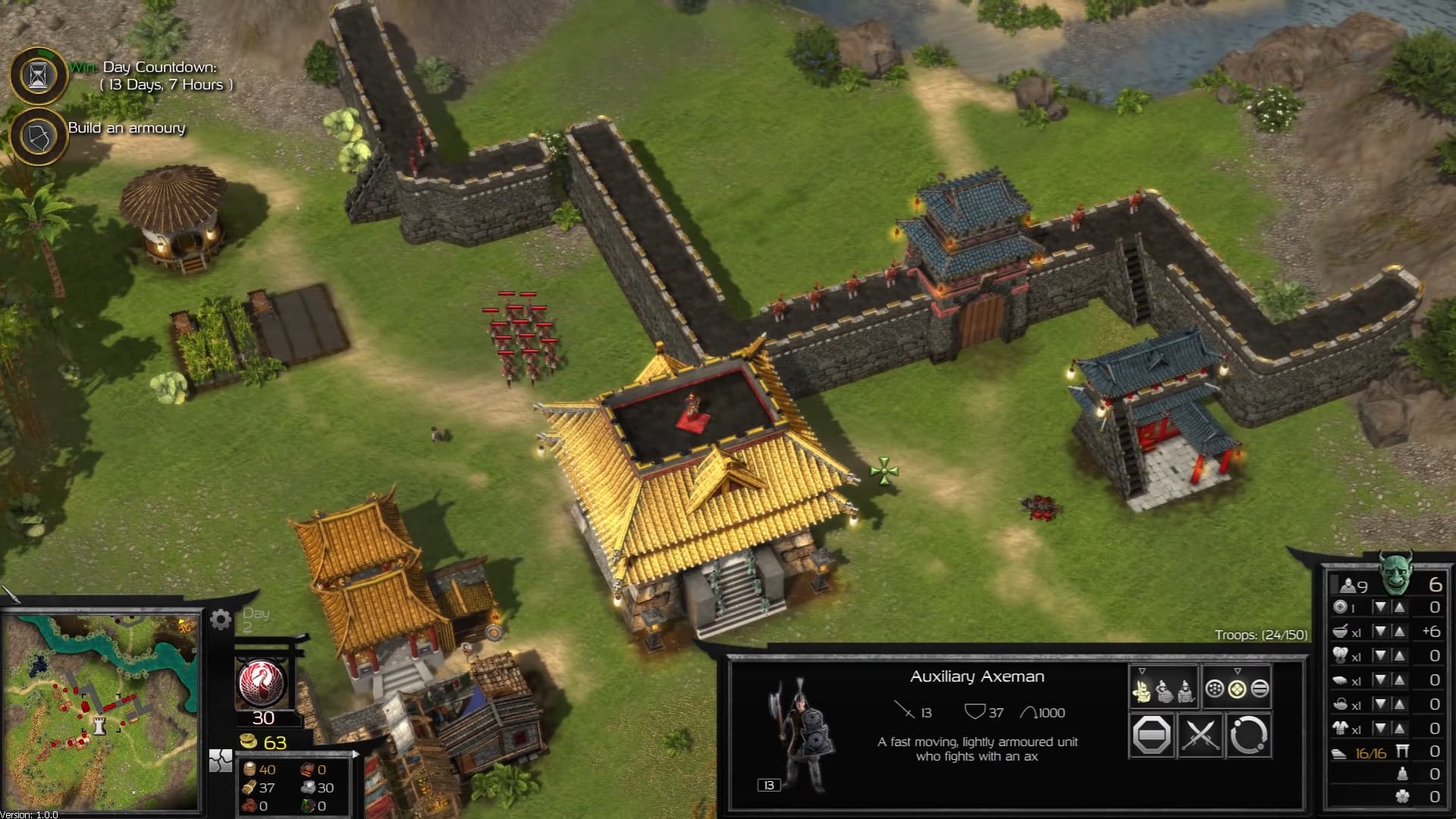 Stronghold Warlords Gameplay