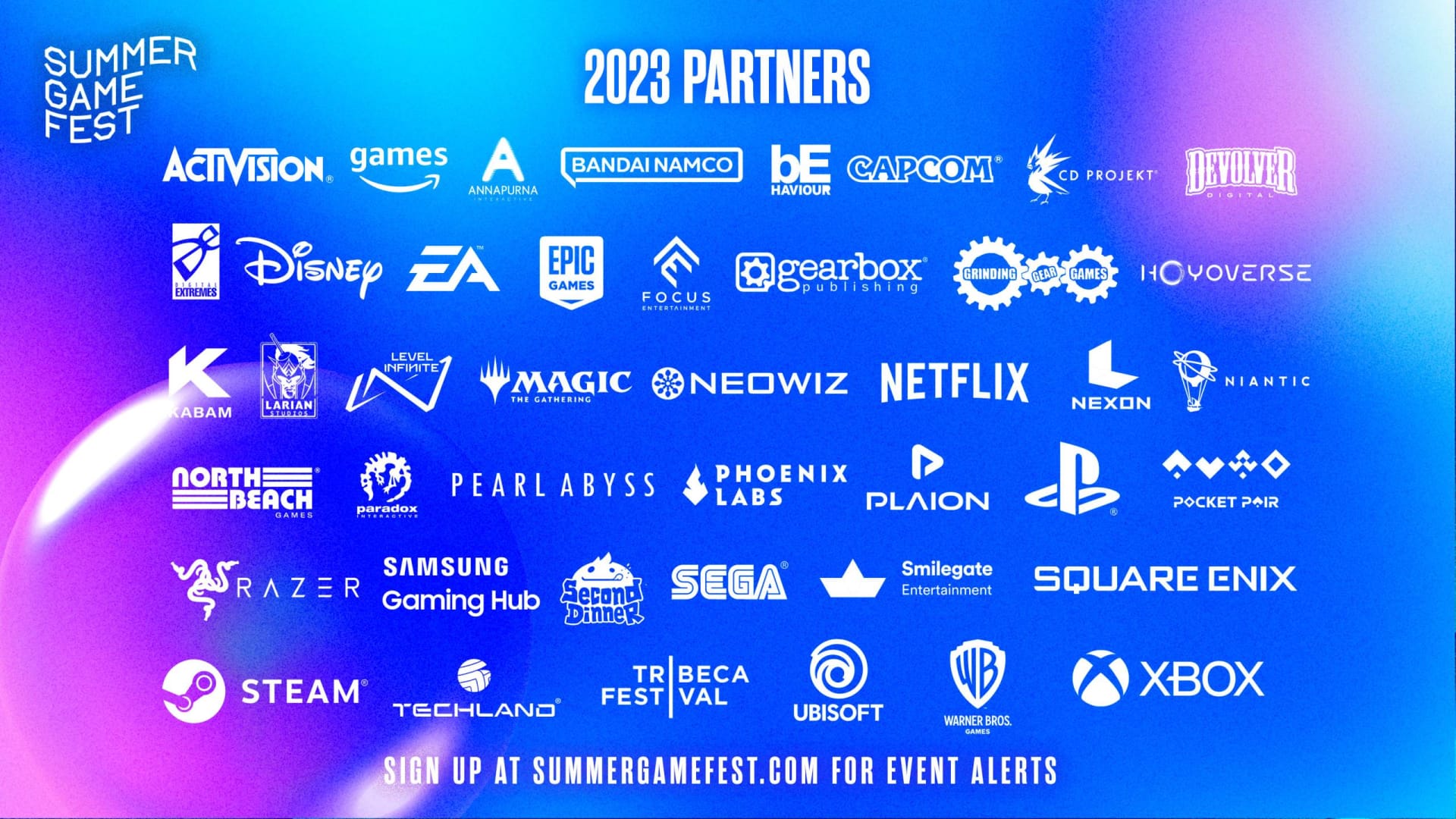 Summer Game Fest Partners