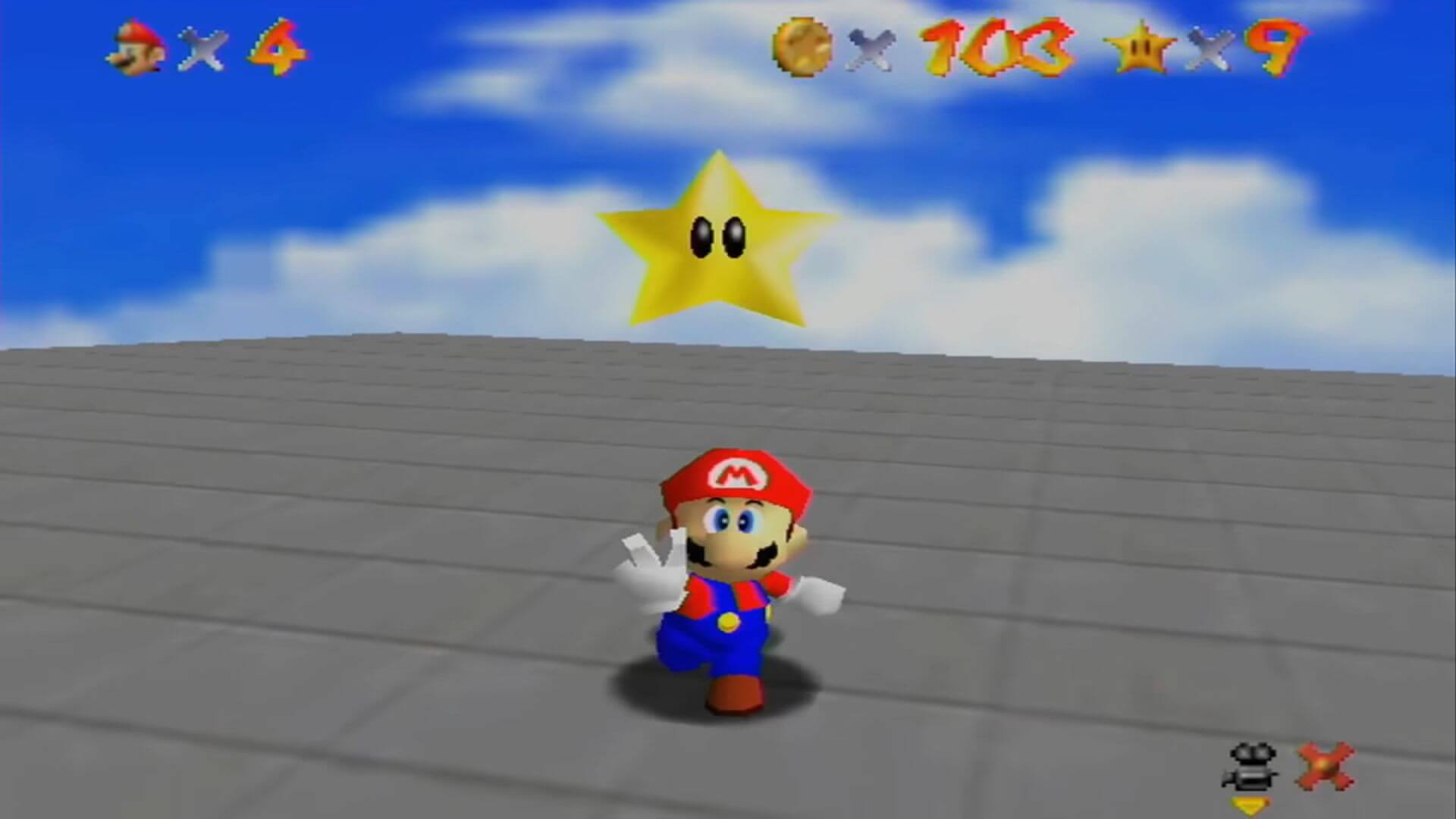 Super Mario 64 Star Get