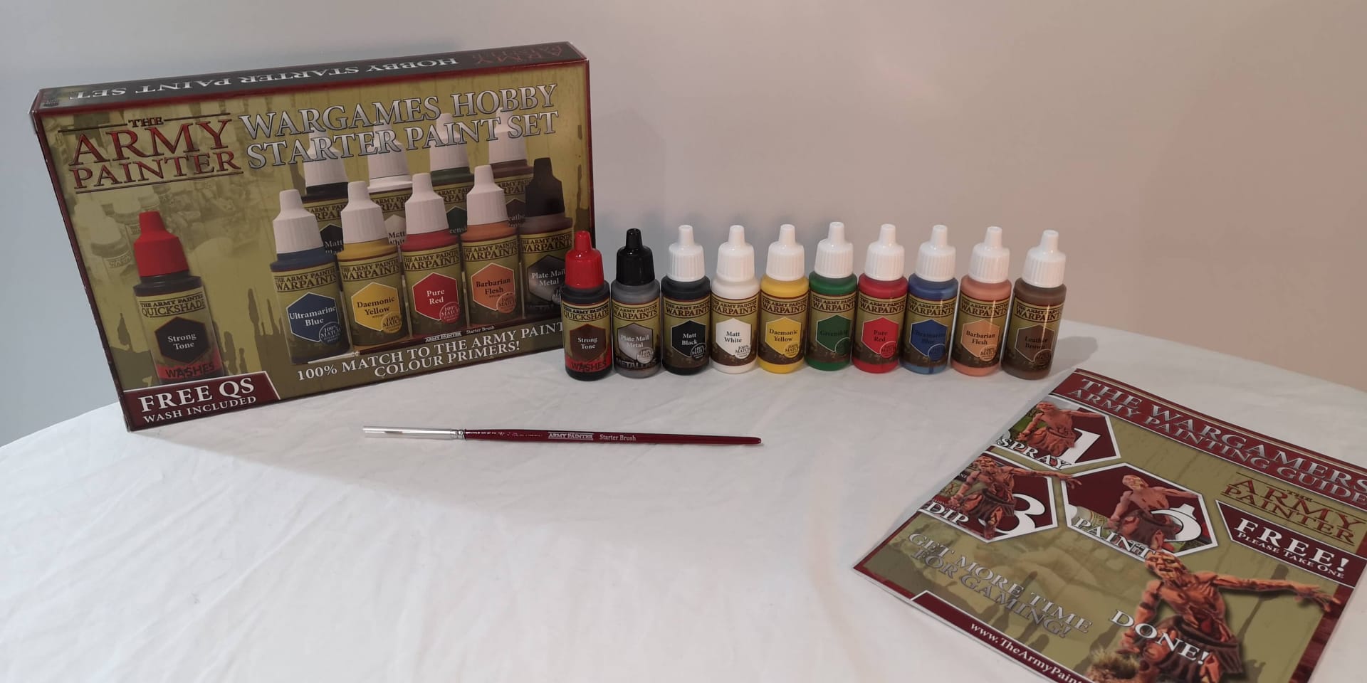 The Army Painter Hobby Starter Paint Set.