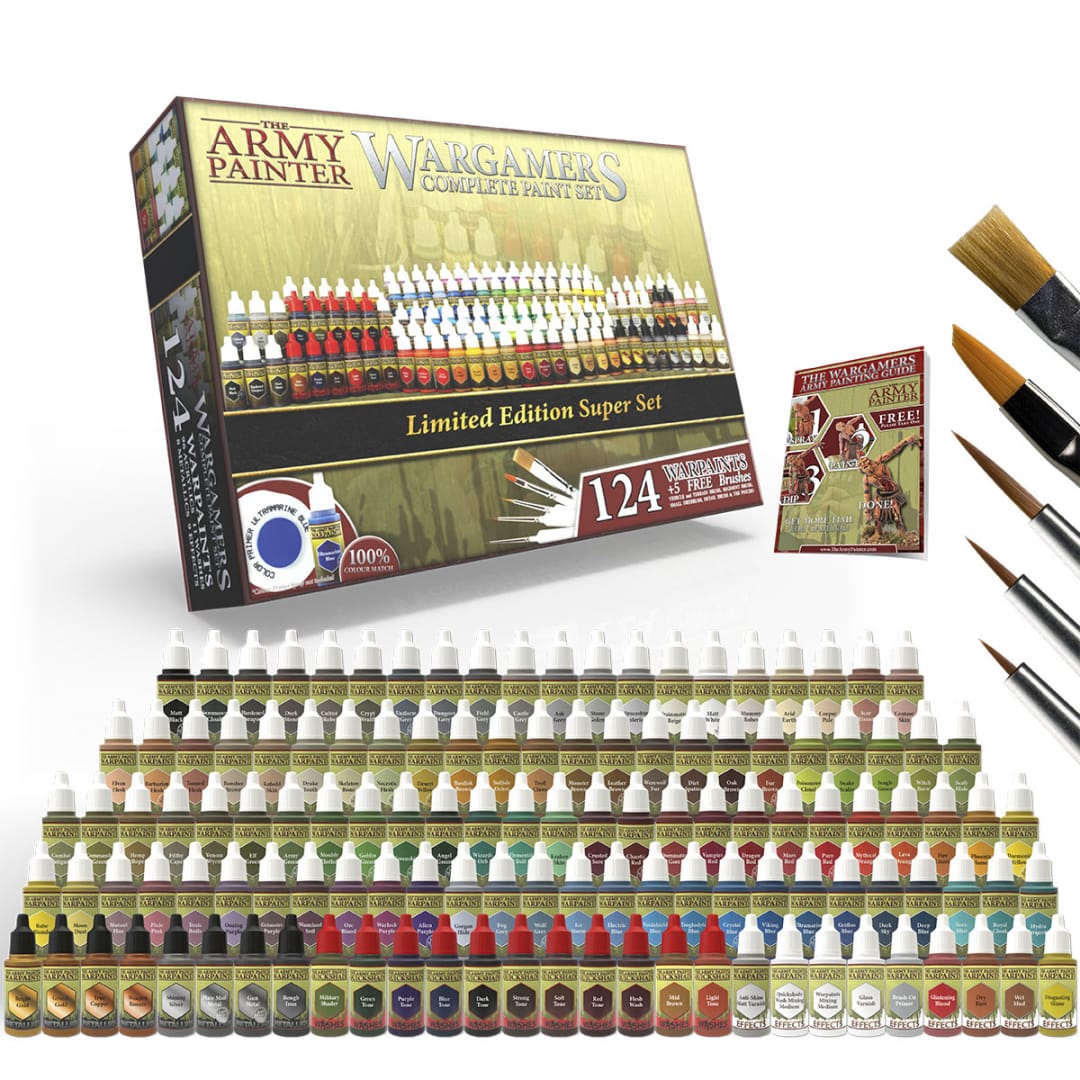 The Army Painter Complete Paint Set.