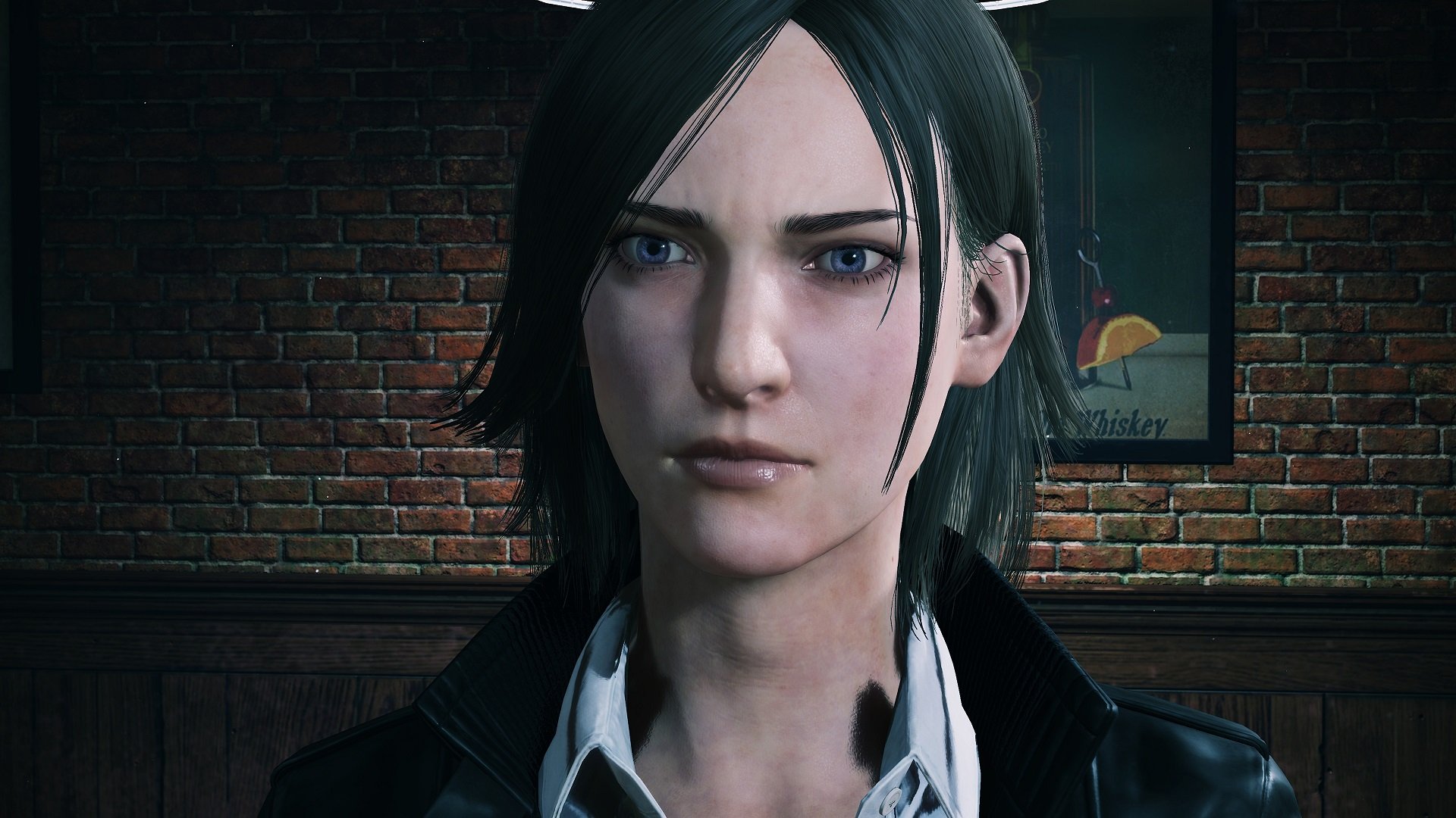 The Evil Within Kidman close-up during a cutscene