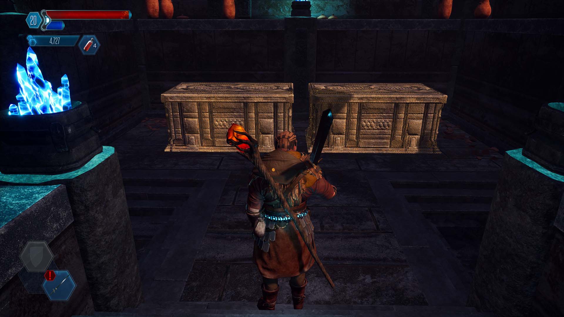 Image Of Two Chests Underneath The Last Oricru City Vault