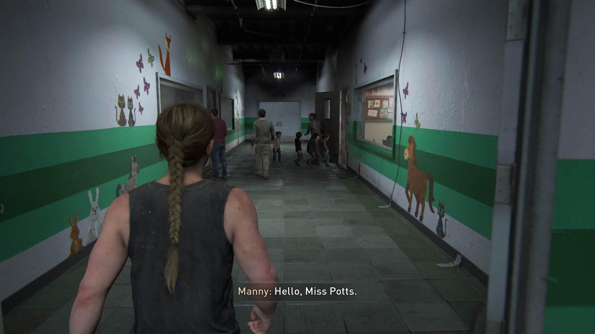 The Last of Us Part II Hallway