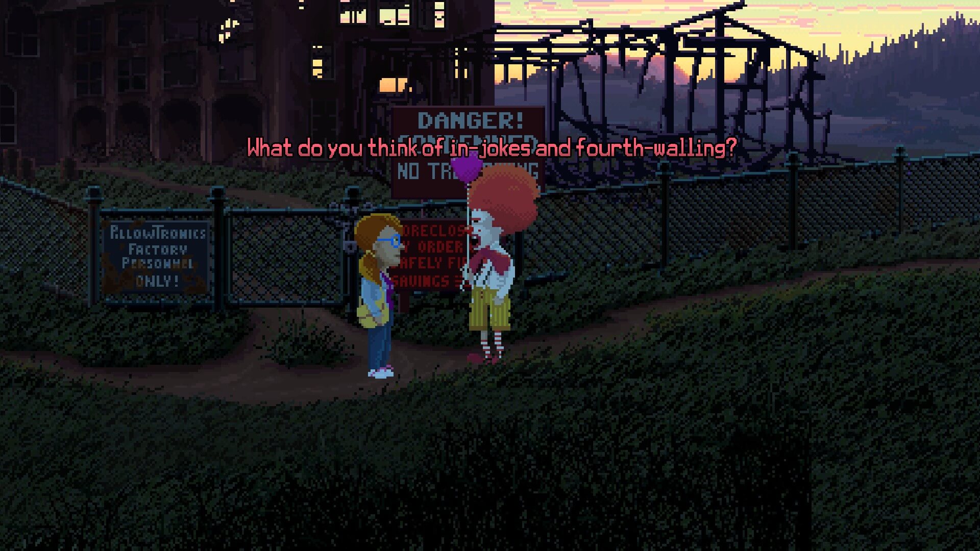 Thimbleweed Park Ransome and Delores
