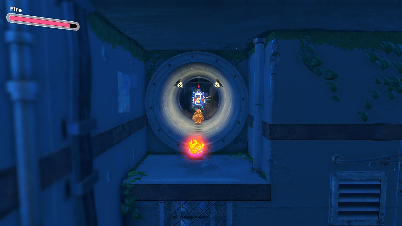 Hidden Waddle Dee in Through the Tunnel