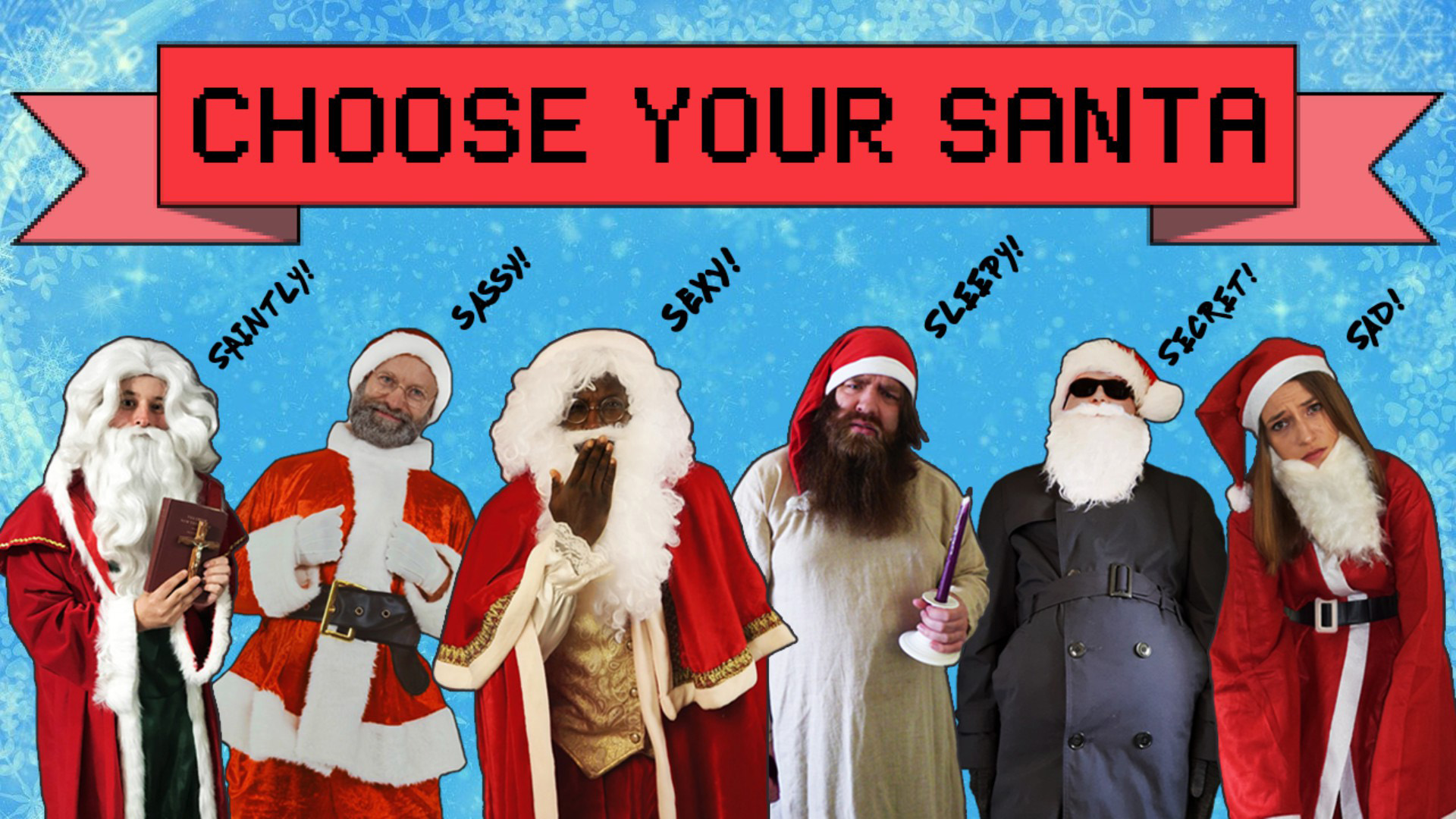 Too Many Santas - Selection Screen 