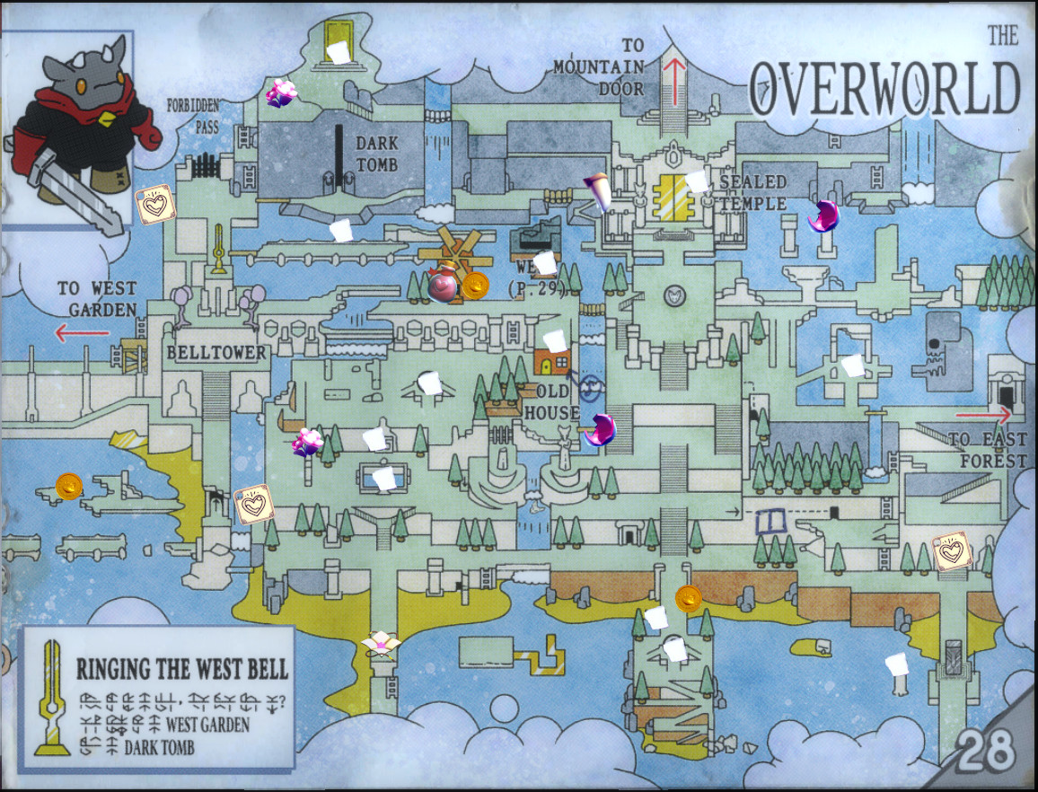 Tunic Collectibles - 01. The Overworld