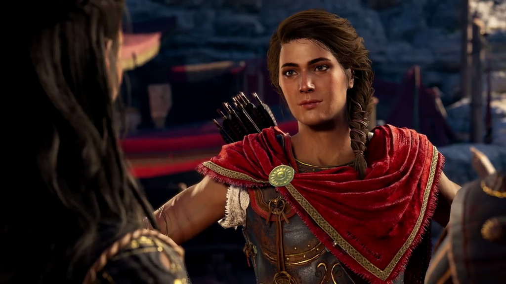 Kassandra in Ubisoft's Assassin's Creed Odyssey
